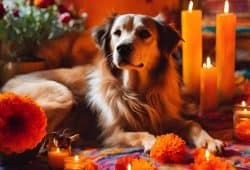 altar dia de muertos mascotas cielo perros 2024