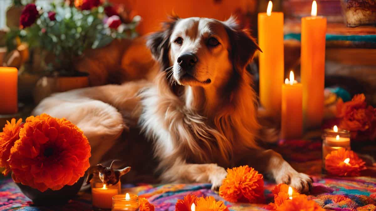 altar dia de muertos mascotas cielo perros 2024