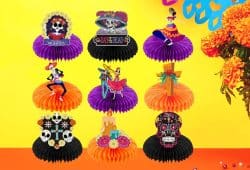 Centros de mesa Día de Muertos 2024, lo más vendido en Amazon por menos de 200 pesos Foto: Especial