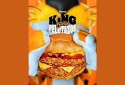 Burger King lanzó la hamburguesa King Cheetos. ¿Llegará a México? Foto: Burger King España