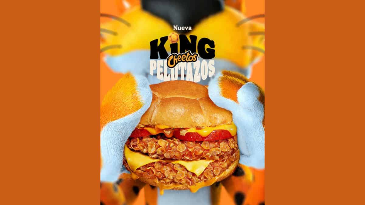 Burger King lanzó la hamburguesa King Cheetos. ¿Llegará a México? Foto: Burger King España