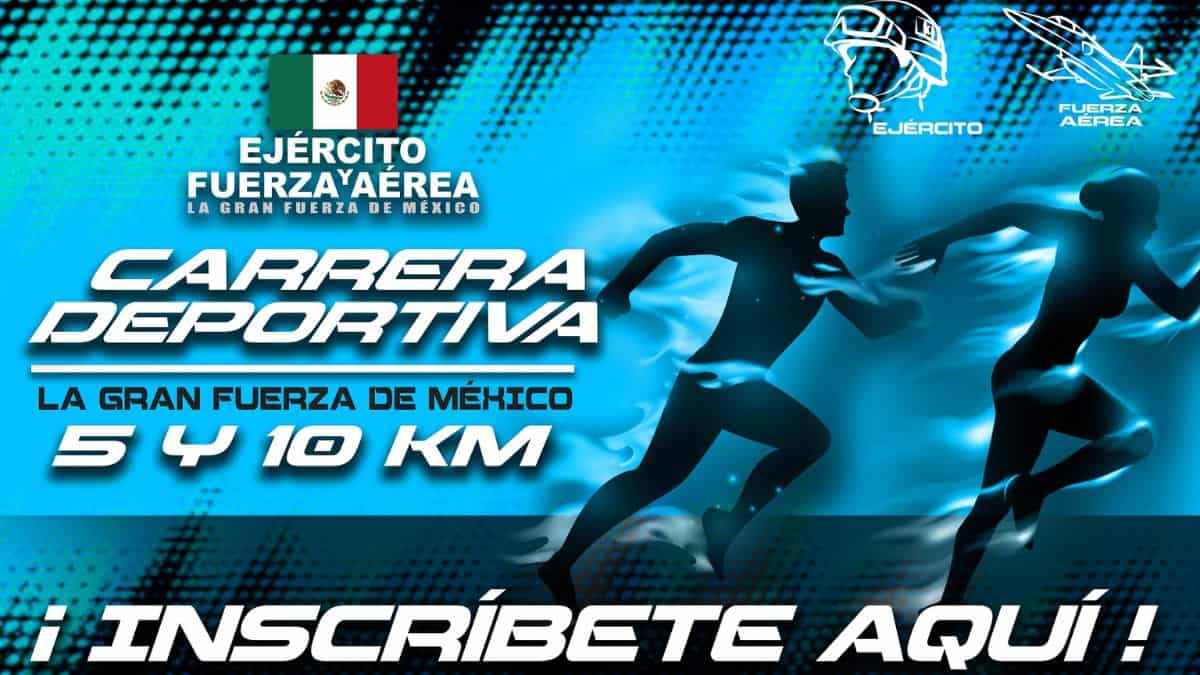 carrera deportiva la gran fuerza de méxico sedena 2024