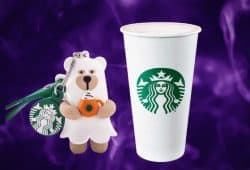 Starbucks revela el costo del llavero Bearista Fantasma para Halloween 2024 Foto: Especial