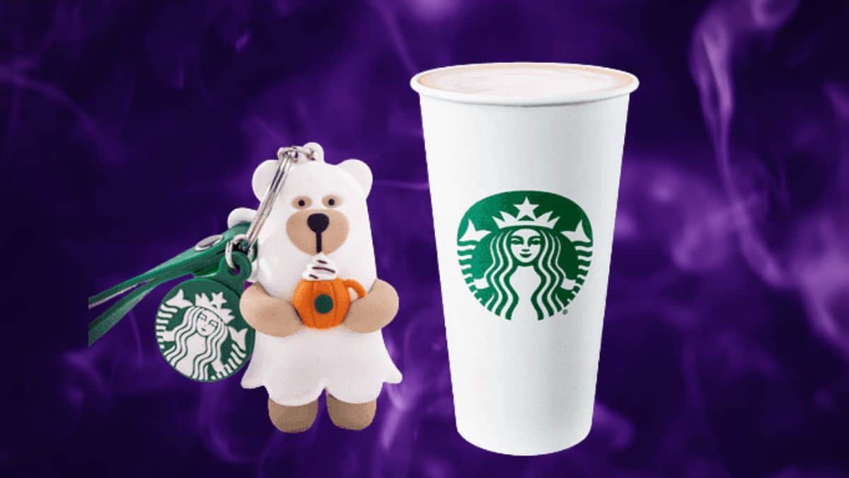 Starbucks revela el costo del llavero Bearista Fantasma para Halloween