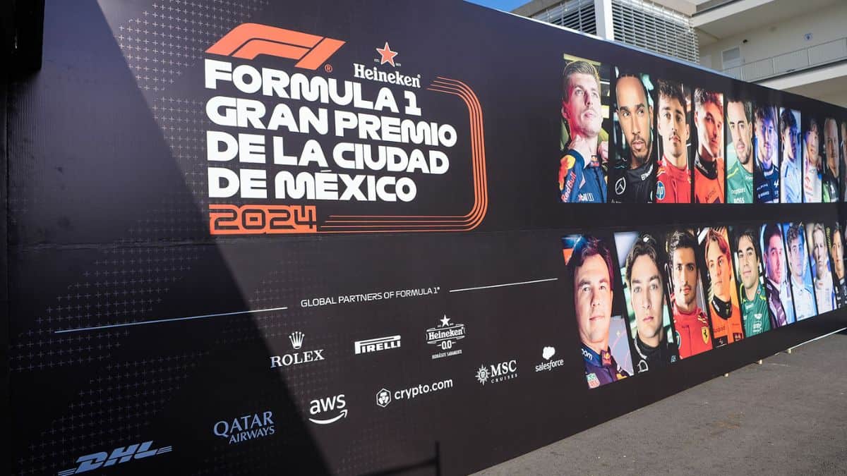 F1 Gran Premio de México 2024. Foto FB: Mexico Grand Prix