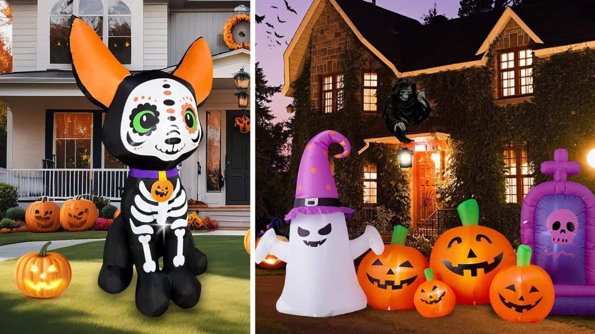 decoracion halloween inflables 2024