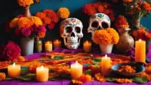 dia de muertos altar day of dead