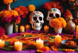 dia de muertos altar day of dead