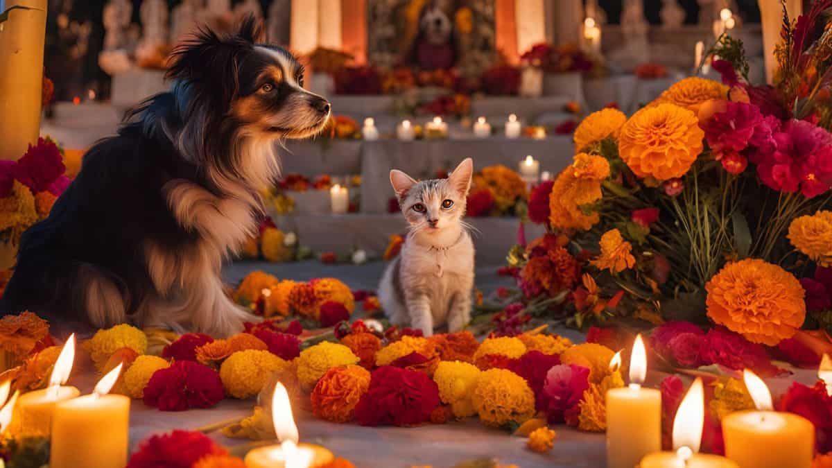 dia de muertos para mascotas perros gatos 2024