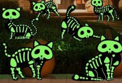 esqueletos de halloween decoración exterior amazon 2024