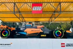 Fórmula 1 CDMX. La experiencia LEGO con McLaren Racing estará en el Gran Premio de México 2024 Foto: Especial