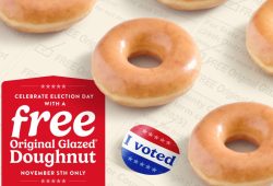 free krispy kreme donuts 2024