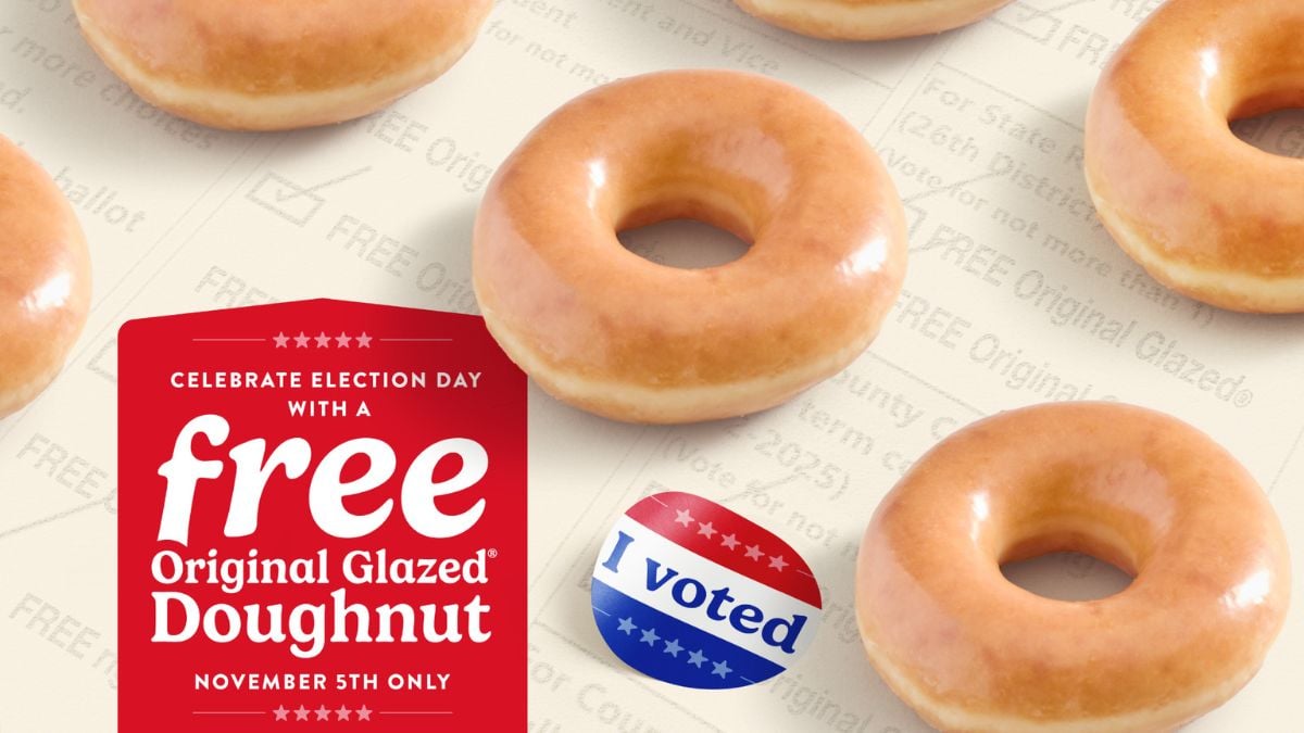 free krispy kreme donuts 2024