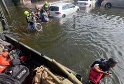 HURRICANES MILTON DAMAGES PHOTO: TAMPA PD