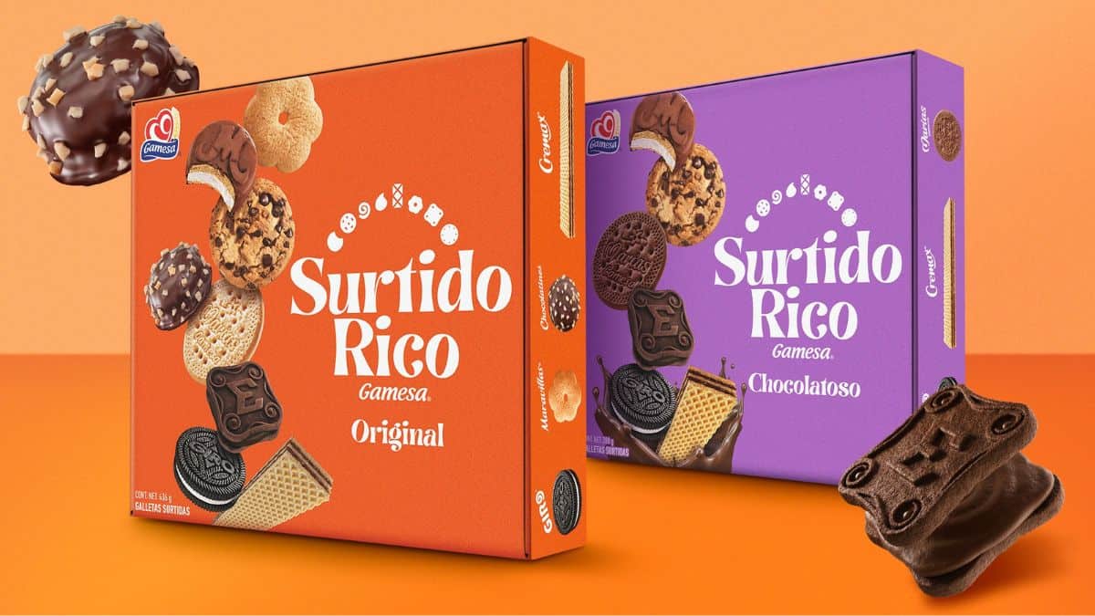 Esta es la nueva imagen de Surtido Rico de Gamesa: ¡Te encantará! Foto: Gamesa