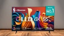 ¡Increíble oferta! Amazon tiene la pantalla Hisense de 55 pulgadas por menos de 7 mil pesos Foto: Especial