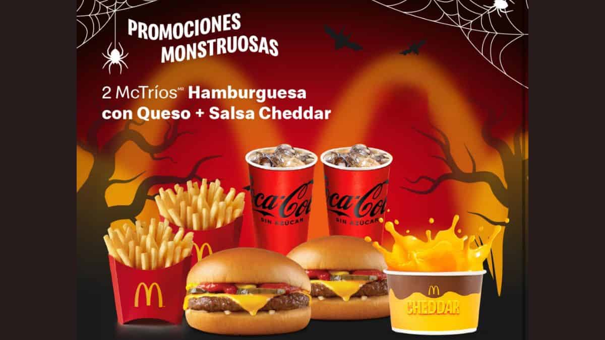 Estas son las promociones monstruosas que tendrá McDonald’s hasta el 4 de noviembre Foto: Especial