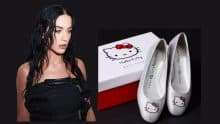 Katy Perry y Sanrio celebran los 50 años de Hello Kitty con estos increíbles zapatos Foto: Sanrio