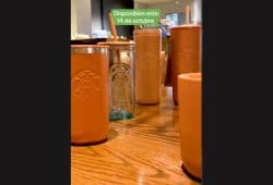 Nueva colección de Starbucks con materiales reciclados el 14 de octubre: ¿Cuánto costará? Foto: Especial