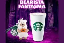 ¡Buuu! El bearista fantasma llega a Starbucks este 21 de octubre Foto: Especial