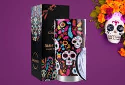 El vaso térmico de Día de Muertos 2024 a la venta en Amazon: ¡Aprovecha esta edición limitada! Foto: Especial