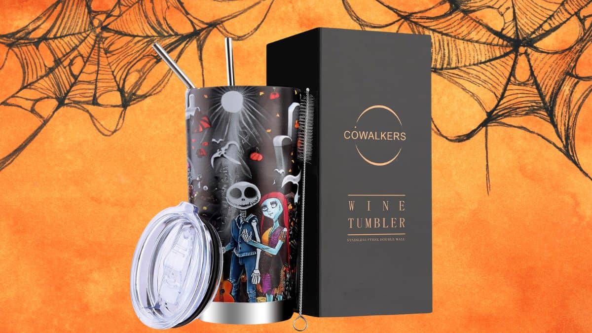 Este vaso térmico de Halloween 2024 está en oferta en Amazon por menos de 300 pesos Foto: Especial