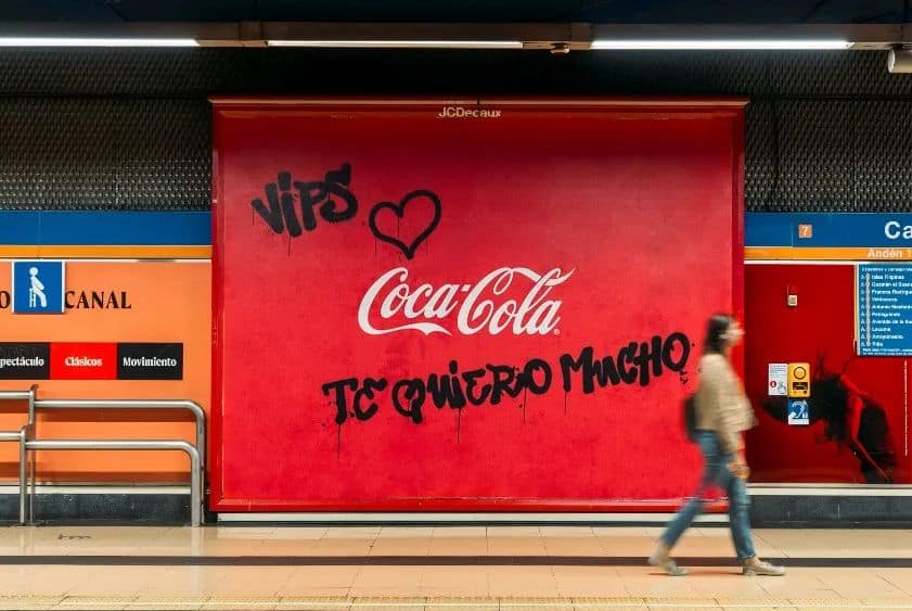 vips coca-cola publicidad