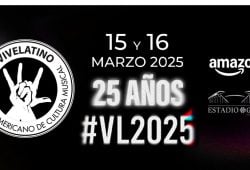 cartel del Vive Latino Amazon 2025, festejando 25 años Foto: Especial