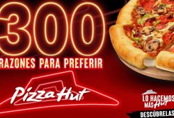 ¿Qué son las 300 razones de Pizza Hut? Descubre cómo obtener increíbles promociones Foto: Especial