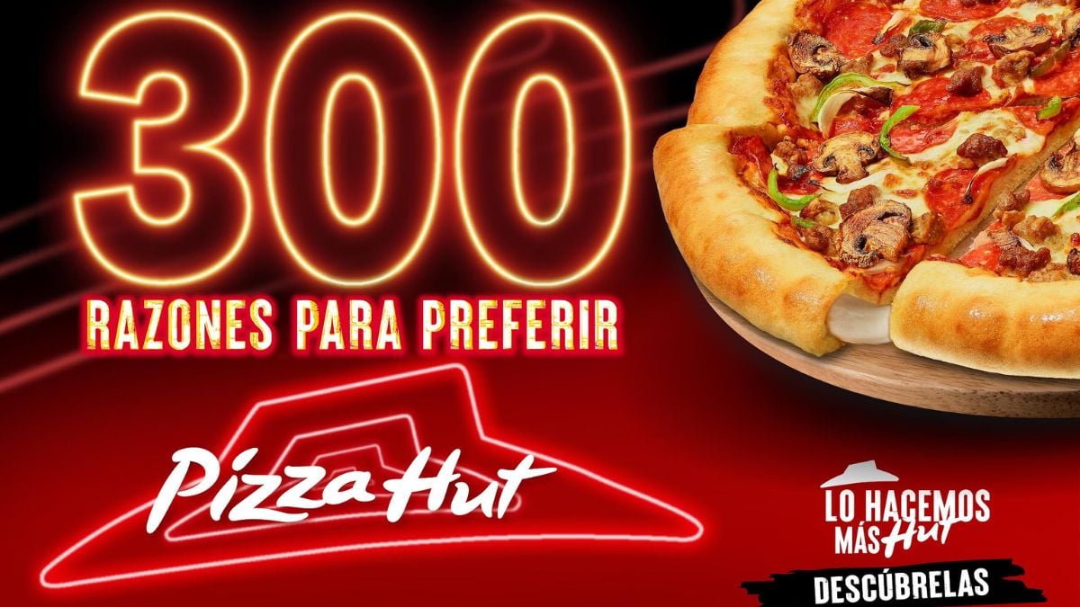 ¿Qué son las 300 razones de Pizza Hut? Descubre cómo obtener increíbles promociones Foto: Especial