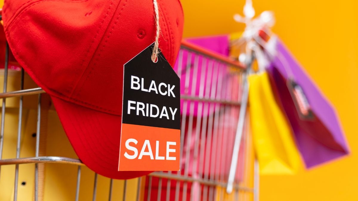 BLACK FRIDAY VIERNES NEGRO DESCUENTOS FOTO CANVA 2024