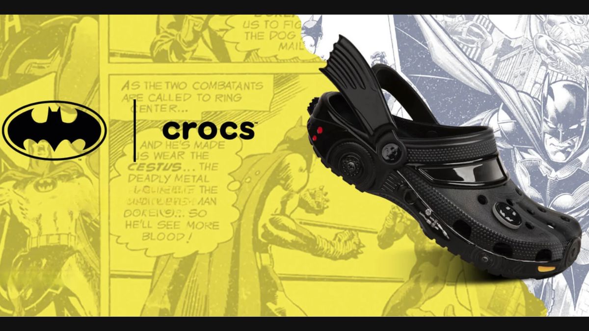 Crocs x Batman en su versión más oscura: ¿Cuánto cuestan? Aquí te contamos Foto: Especial