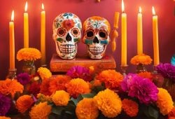 DAY OF DEAD ALTAR OFRENDA DIA DE LOS MUERTOS 2024