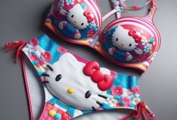 Exhiben los trajes de baño de Hello Kitty de Sam's Club