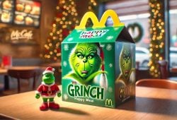 ¿El Grinch en la cajita feliz McDonald’s de México? Esto dice la marca Foto: Merca2.0