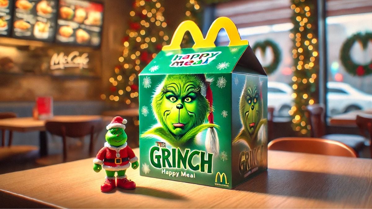 ¿El Grinch en la cajita feliz McDonald’s de México? Esto dice la marca Foto: Merca2.0