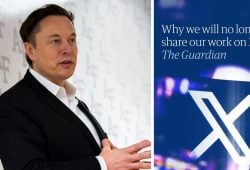 Bye X! The Guardian and La Vanguardia leave Elon Musk's social network