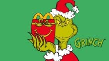 CAJITA FELIZ MCDONALD'S GRINCH NAVIDAD 2024