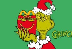 CAJITA FELIZ MCDONALD'S GRINCH NAVIDAD 2024