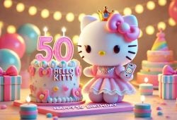 HELLO KITTY 50 ANIVERSARIO 2024