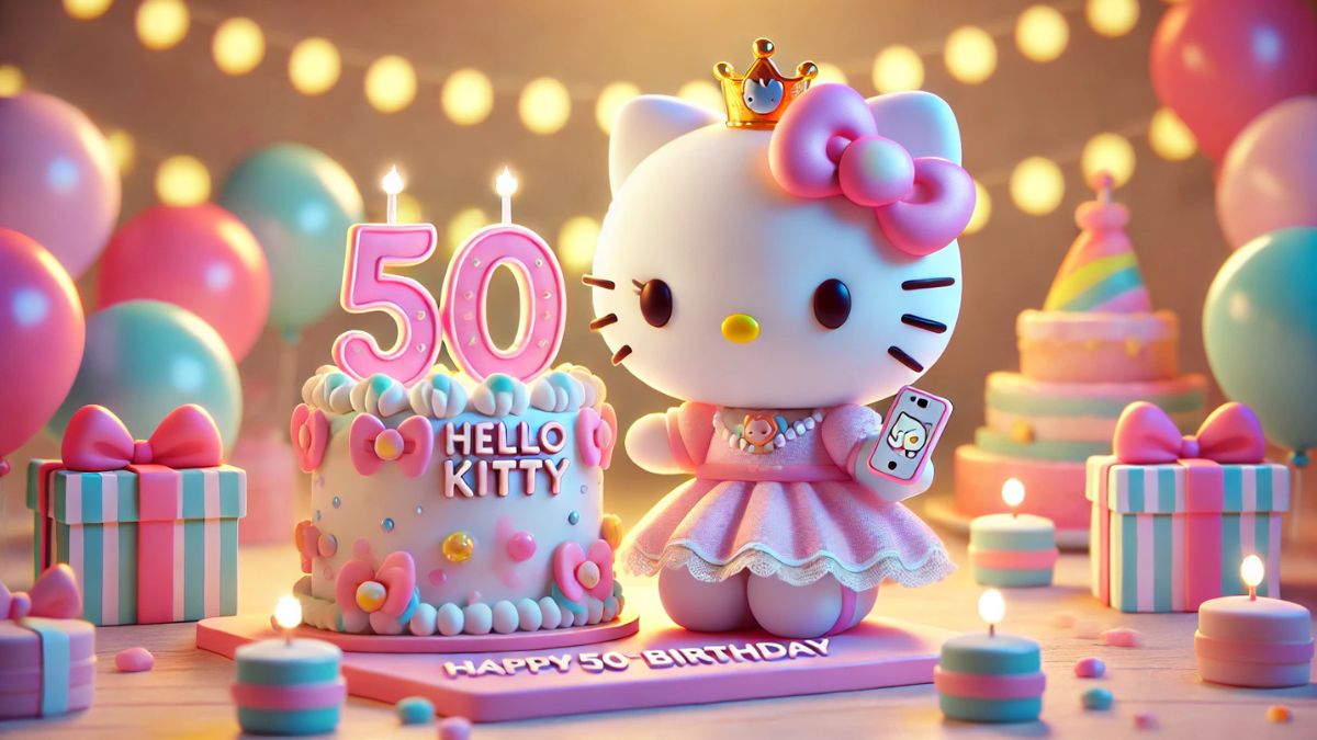 HELLO KITTY 50 ANIVERSARIO 2024