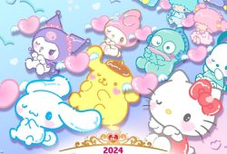 PERSONAJES DE SANRIO HELLO KITTY KUROMI 2024