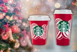 VASO ROJO STARBUCKS RED CUP 2024