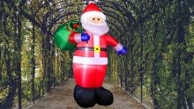 ¡Prepárate para Navidad! Inflable de Santa Claus de 1.83 metros en Amazon por menos de 700 pesos Foto: Especial