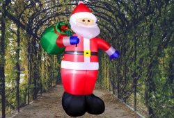 ¡Prepárate para Navidad! Inflable de Santa Claus de 1.83 metros en Amazon por menos de 700 pesos Foto: Especial