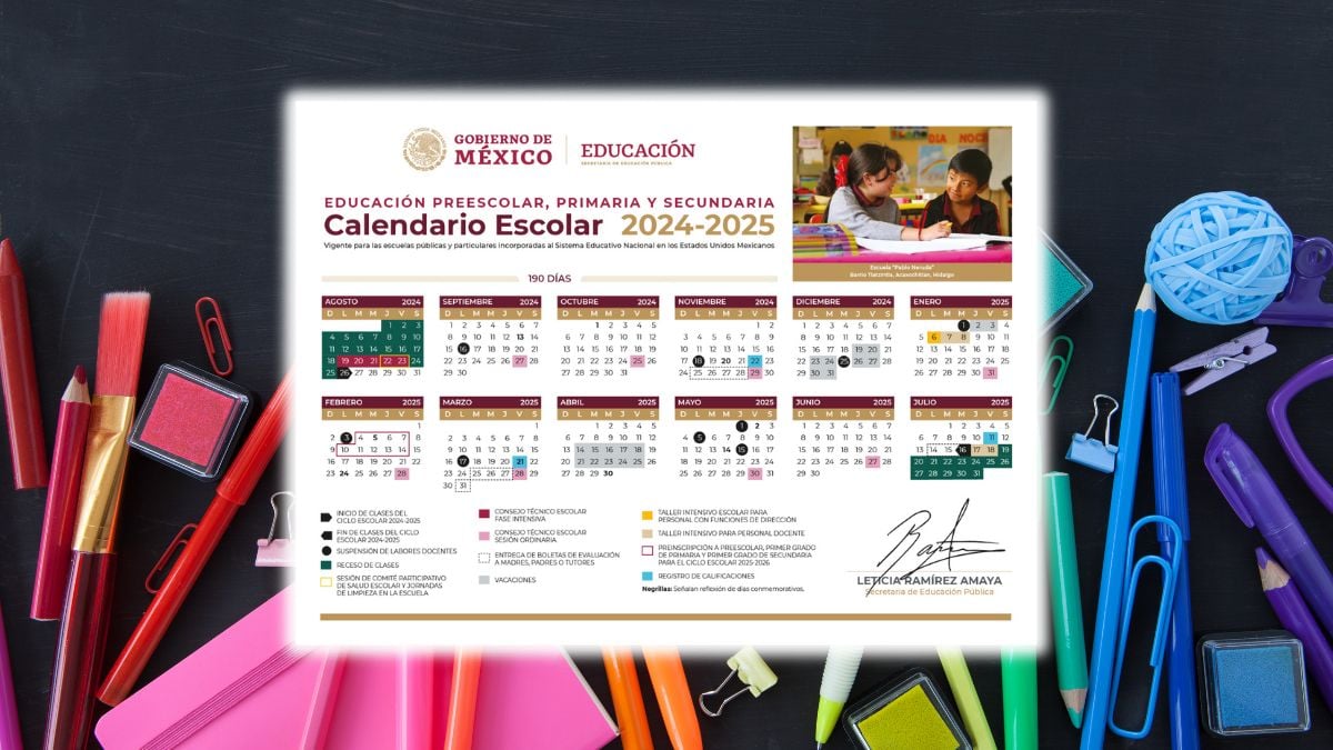 calendario escolar noviembre sep 2024 a 2025 2024