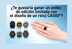 ¿Quieres ganar un anillo edición limitada con diseño del reloj Casio? Sanborns te dice la forma de obtenerlo Foto: Especial