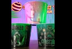 Vasos y palomera de Wicked en Cinemex: Precio y detalles Foto: Especial