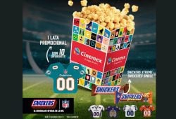 Este es el combo NFL de Cinemex que puedes disfrutar hasta el 31 de diciembre Foto: Especial