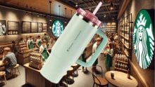 Stanley x Starbucks: Esto costará el vaso con tapa rosa que estará disponible el 2 de diciembre Foto: Merca2.0